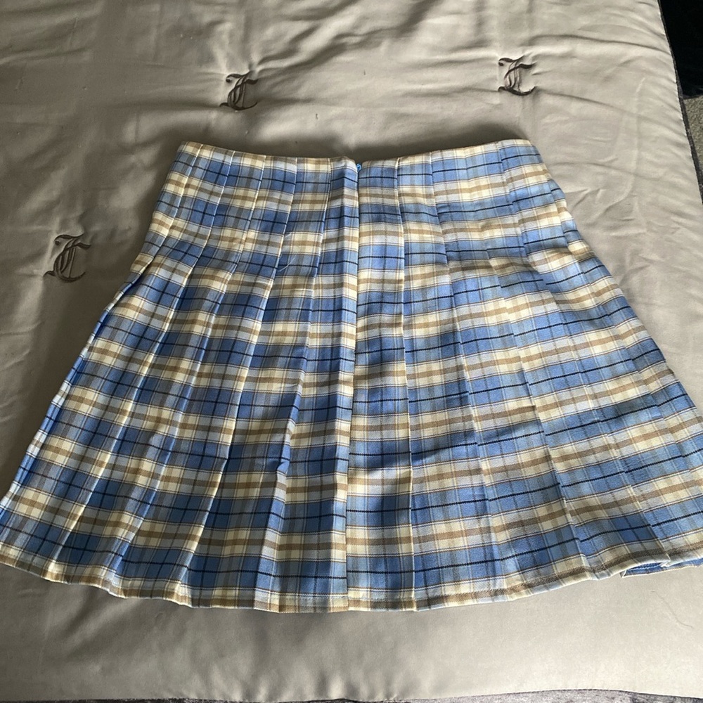 SHEIN Plaid Skirt